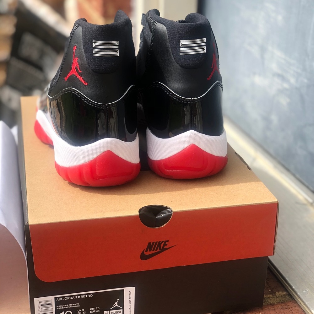 Nike Air Jordan Retro XI 11 BRED 2019 W/ Receipt - Picture 4 of 7